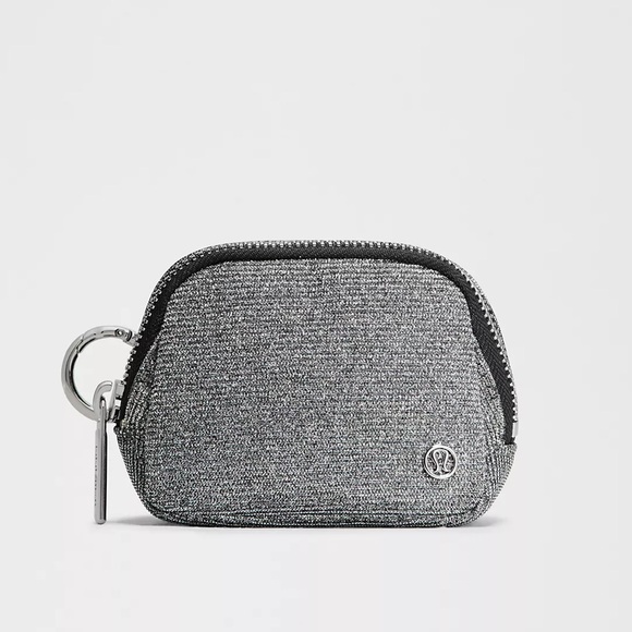 lululemon athletica Handbags - NWT Lululemon Everywhere Belt Bag Nano *Glitter ONE SIZE (DKSV/GGRE/SLVR)